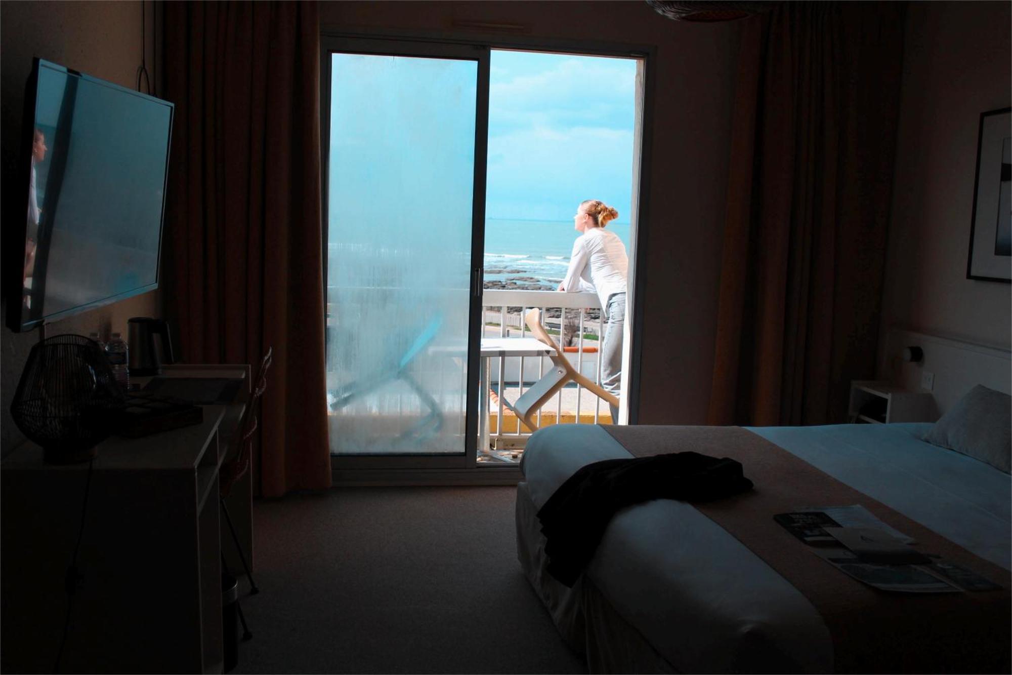Logis Hotel Le Calluna Restaurant La Flottille Préfailles Dış mekan fotoğraf